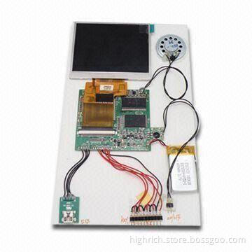 Video Module with USB Download Function and 128MB to 2GB Memory Capacity